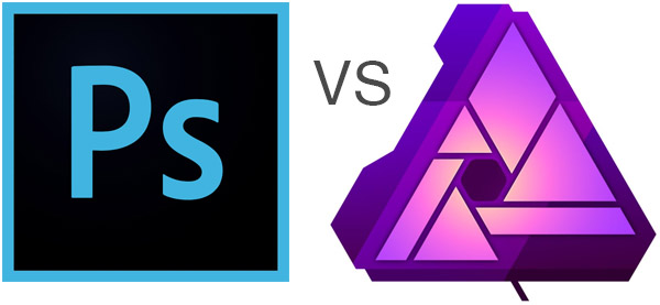 photoshop vs Affinity Photo logos
