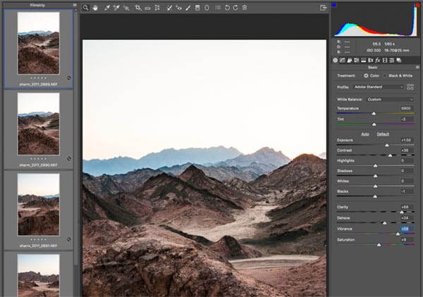 How to photograph a panorama - Images in Raw ready for processing for panorama