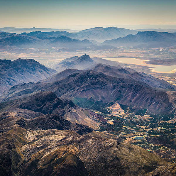 air landscape cape, South Africa