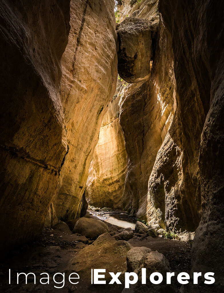 Cyprus photography trip to the Avacos Gorge with floating rock
