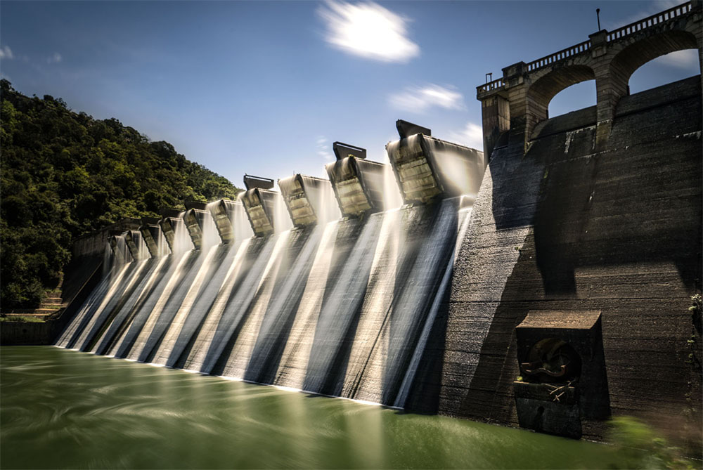 Shongweni Dam South Africa with nd filter and long exposure to add magic to image.