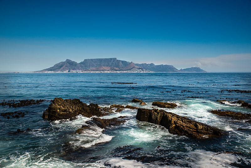 cape town from Robben Island